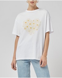 DRICOPER DENIM - Amy White RT Printed Tee