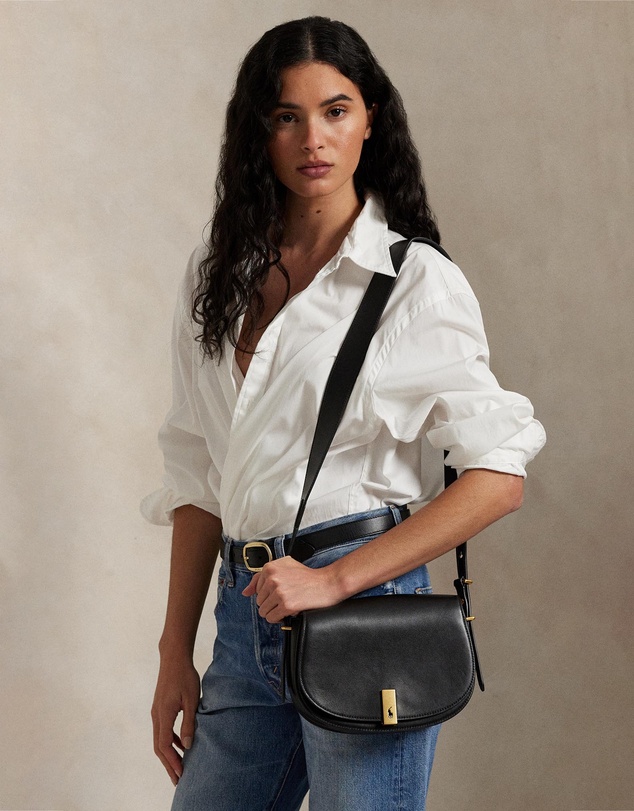 Polo Ralph Lauren - Polo ID Leather Saddle Bag