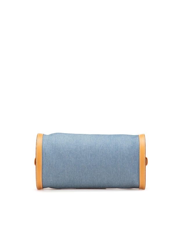 Pre-Loved by Azura Reborn - Pre-Loved Denim and Calfskin Sac Doremi 33