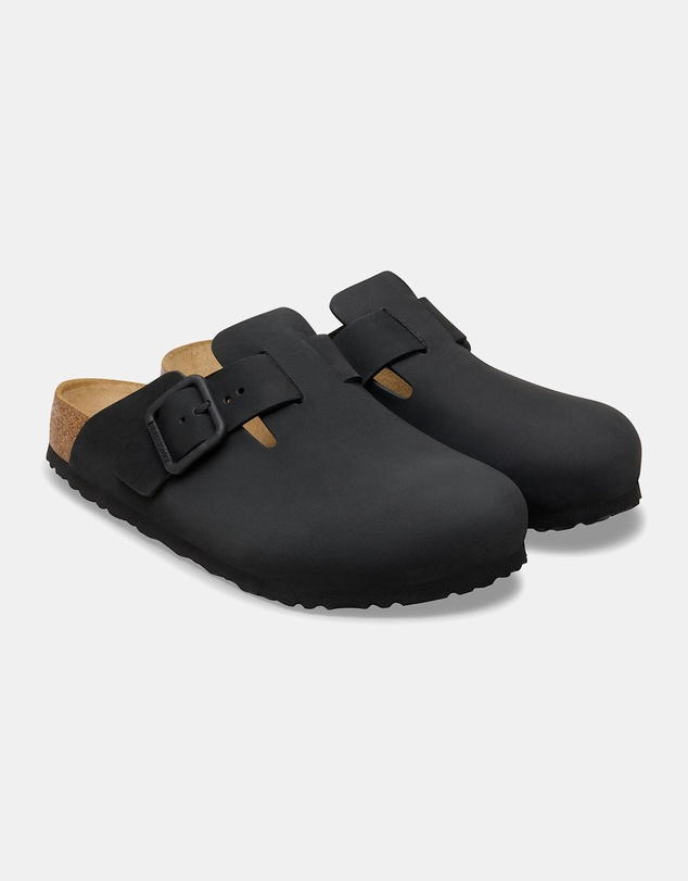 Birkenstock - Boston Wire Buckle Nubuck Leather Regular - Men's