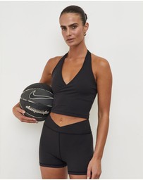 Pinky & Kamal - Front Wrap Bodice Tank