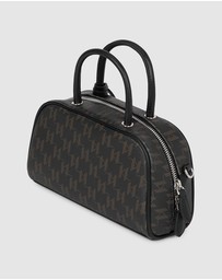Karl Lagerfeld - Ikon Monogram Small Top-Handle Bag