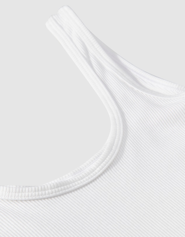 Passionata - Kate Ribbed Cotton & Modal Scoop Neck Tank Top