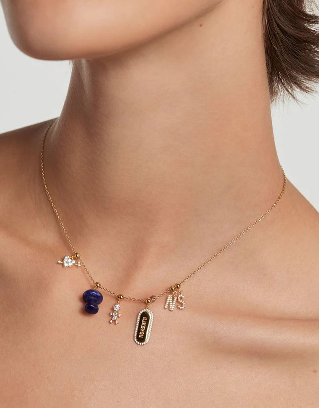 PDPAOLA - Mini Me Charm Necklace