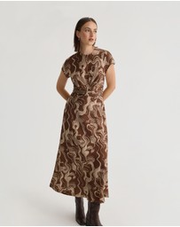 Oxford - Charlotte Printed Twill Dress