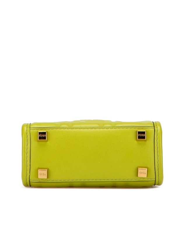 Pre-Loved by Azura Reborn - Pre-Loved Mini Zucca Embossed Leather Sunshine Shopper Tote