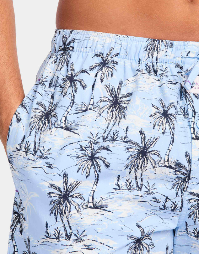 Mitch Dowd - Mitchdowd Sketchy Palms Cotton Sleep Shorts 2 Pack