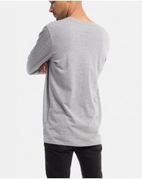 Stock & Co. - Stock & Co Anchor Embroidery Long Sleeve Tee