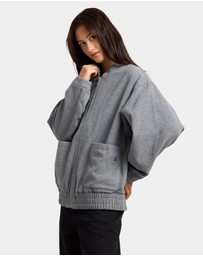 Volcom - Womens Shes Da Bomb Bomber Jacket