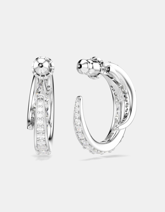Swarovski - Vienna:Pe S Hoops White/Rhs