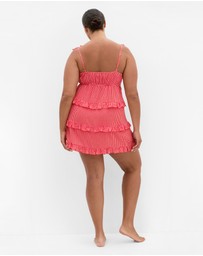 City Chic - Gigi Gingham Sleepwear Chemise
