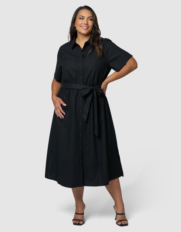 Something 4 Olivia - Frankie Shirt Midi Dress
