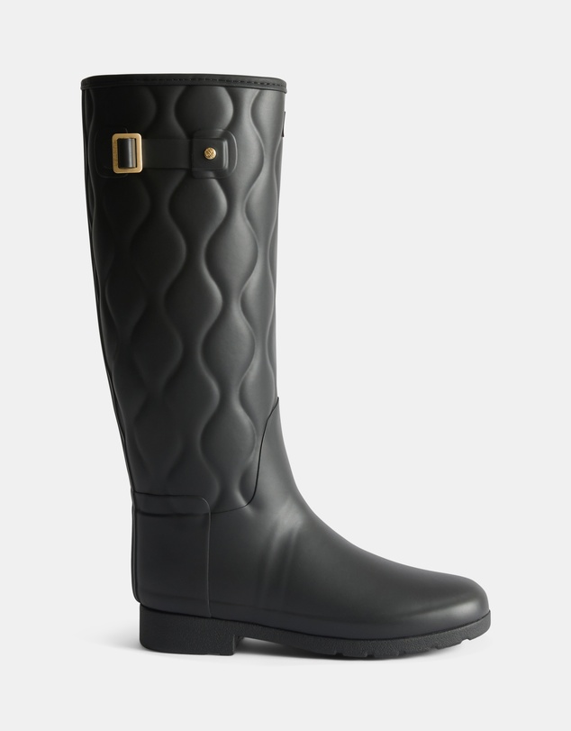 Hunter - Women’s Refined Tall Onion Quilt Black