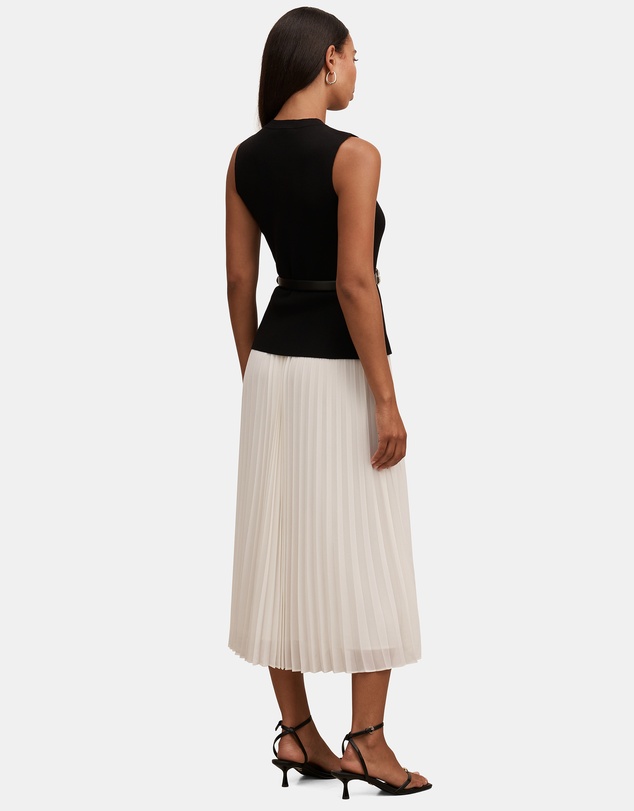 Forever New - Louisa Woven Mix Knitted Dress