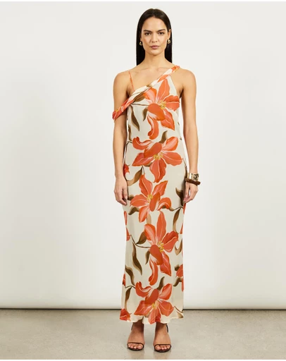 Lover - Zahara Asym Midi Dress