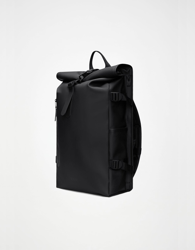 RAINS - Rolltop Rucksack Large Black
