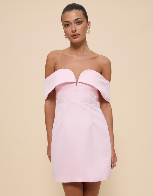 CHANCERY - Fold Bodice Mini Dress