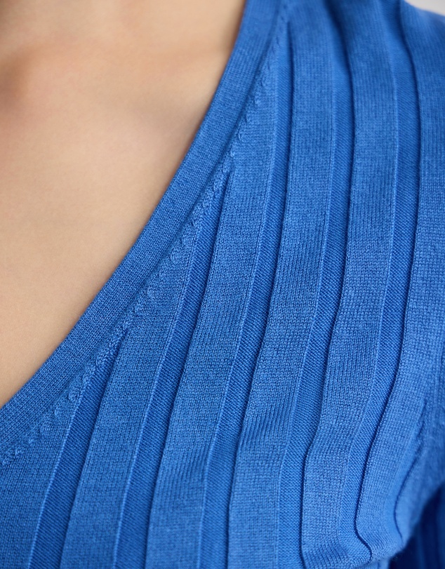 Oxford - Lucy Rib V-Neck Knit