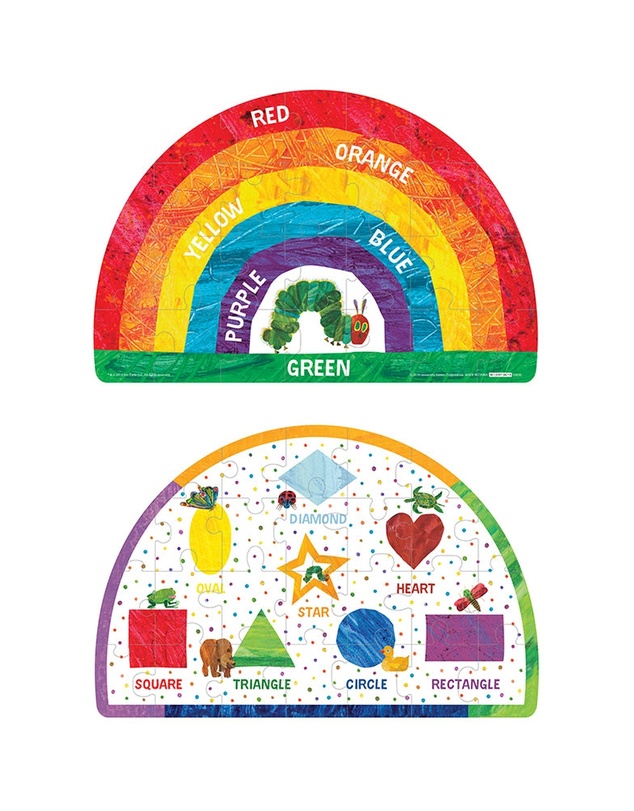 Eric Carle - Very Hungry Caterpillar Double Sided Floor Puzzle