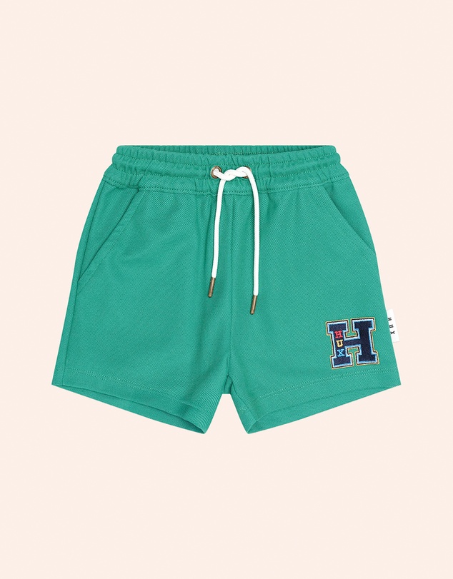 Huxbaby - Collegiate Pique Shorts - Babies-Teens