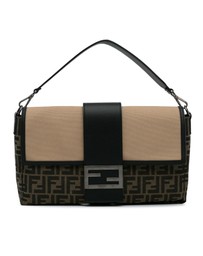 Pre-Loved by Azura Reborn - Pre-Loved Large Zucca Canvas Convertible Belt Baguette