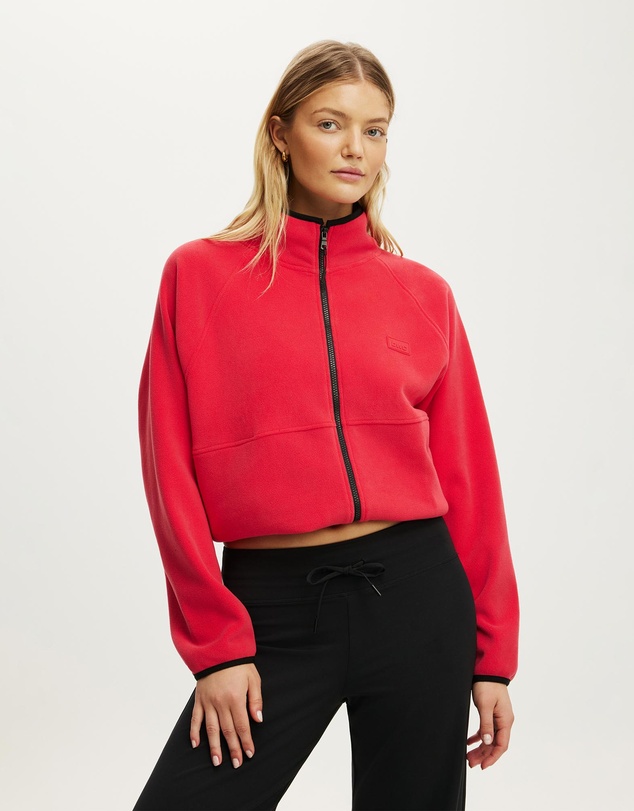 Cotton On Body Active - Polar Fleece Raglan Jacket