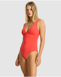 Sea Level Australia - Essentials Edit Longline Tie Back One Piece