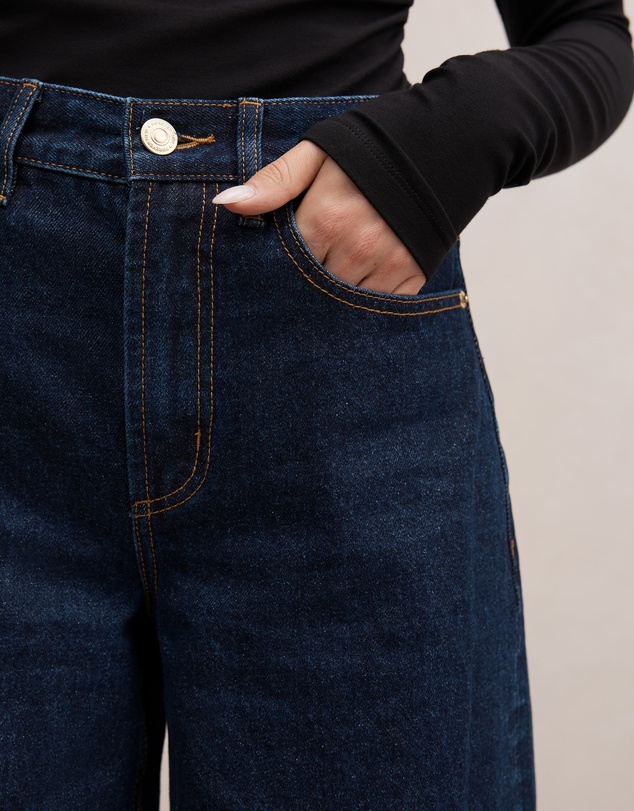 Forever New - Emma Mid Rise Barrel Jeans