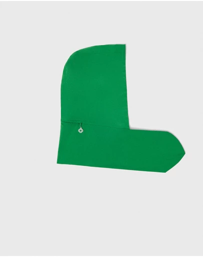 Maje - Tie-up waterproof hood