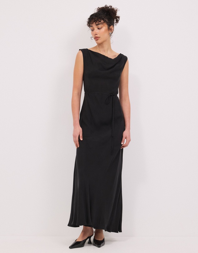 Calli - Sayer Cupro Maxi Dress