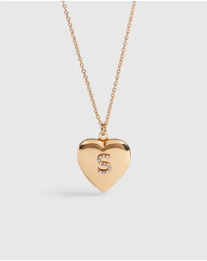 Seed Heritage - Diamante Initial Locket