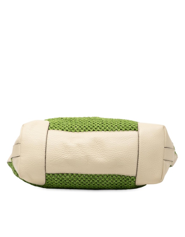 Pre-Loved by Azura Reborn - Pre-Loved Large Raffia Bamboo Shopper Tote