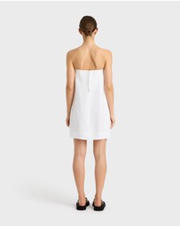 BONDI BORN - Delphi Strapless Mini Dress