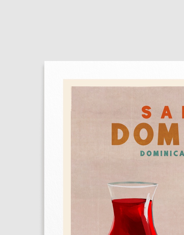 Olive et Oriel - Santo Domingo Dominican Republic Cocktail by The Whiskey Ginger Art Print