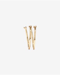 Michael Hill - Diamond Accent Wrap Around Ring in 10kt Yellow Gold