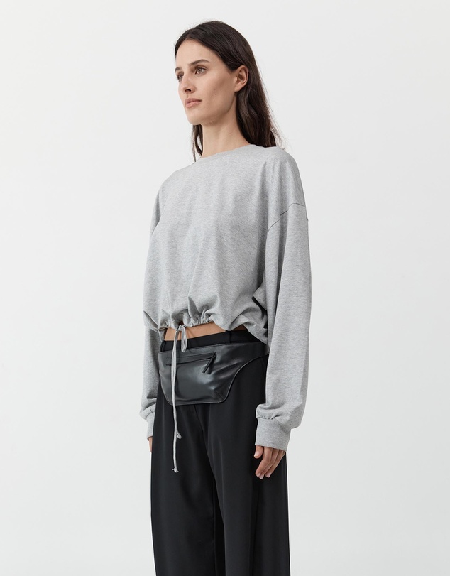 St. Agni - Drawstring Long Sleeve Top