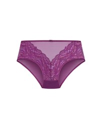City Chic - Plus size Ingrid Cheeky Brief - purple iris