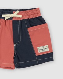 Goldie + Ace - Patchy Pocket Shorts - Babies-Kids