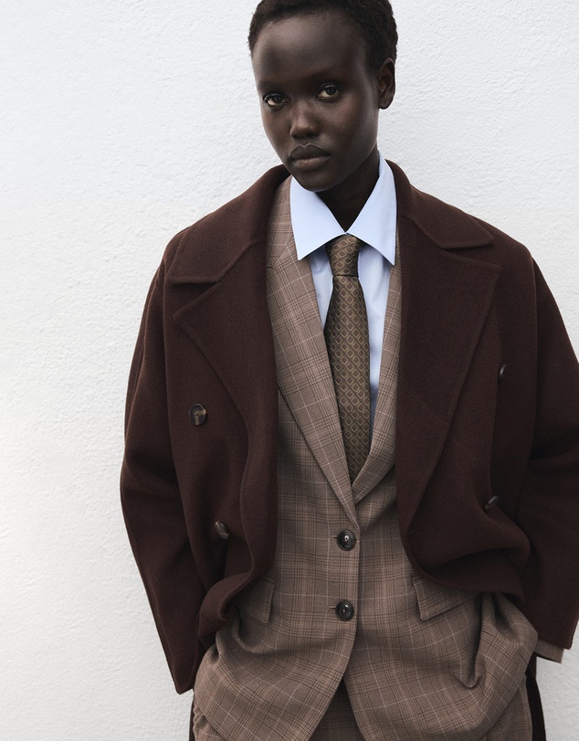 M.N.G - Handmade Oversized Wool Coat