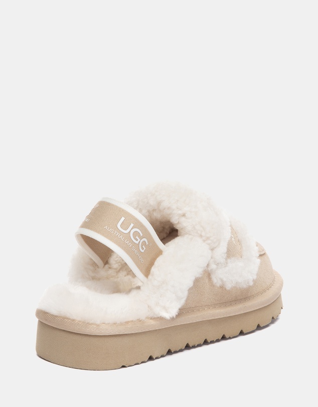 EVERAU - Australian Shepherd Ugg Rilee Kids Cow Suede Upper House Shoes