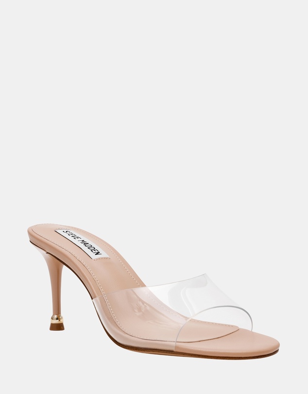 Steve Madden - Rivington Clear Nude Heels