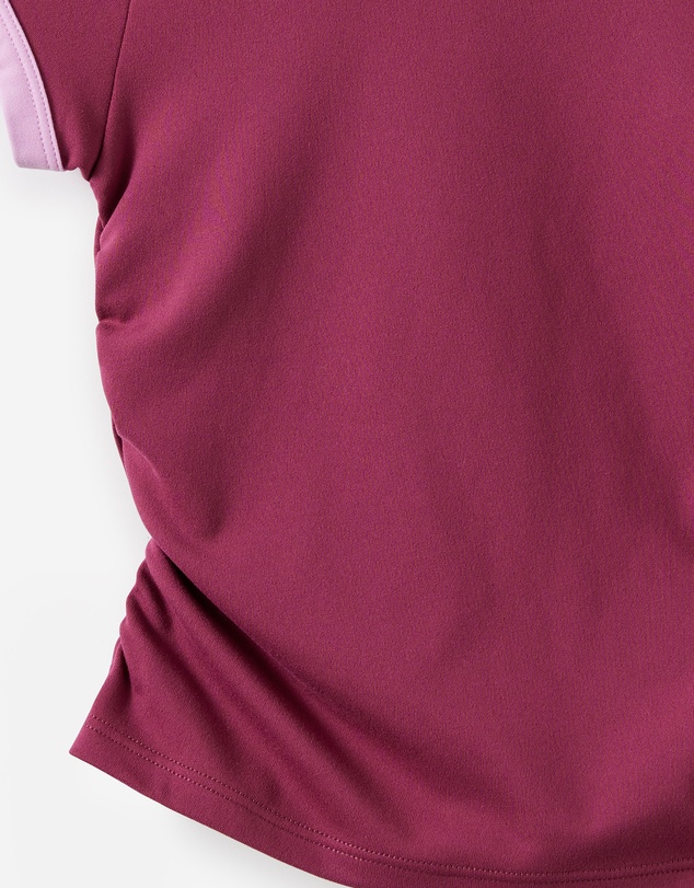 Cotton On Kids - Soft Stretch Active Gathered Short Sleeve Baby Tee