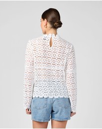 MVN - Long Sleeve Lace Top