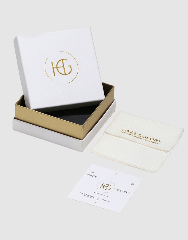 Haze & Glory - ICONIC EXCLUSIVE - Ring Signet Dazzling Topaz - Gold