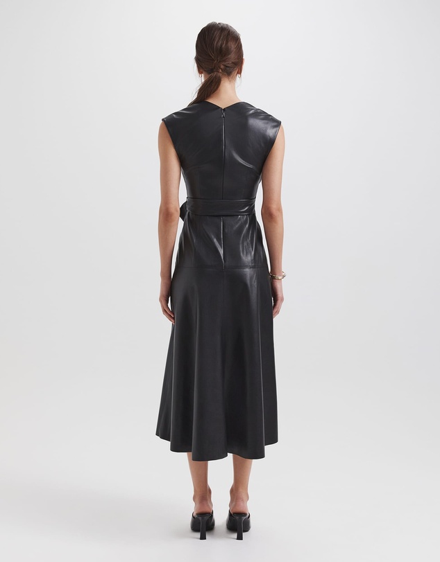 SABA - Mimi Faux Leather Dress