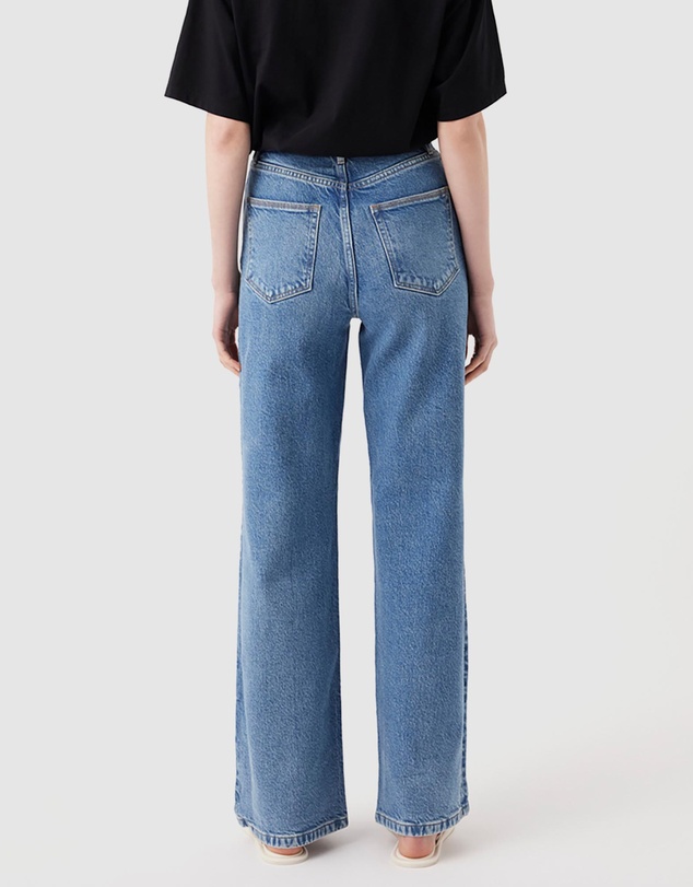 Outland Denim - Ellie High Wide Leg Jeans