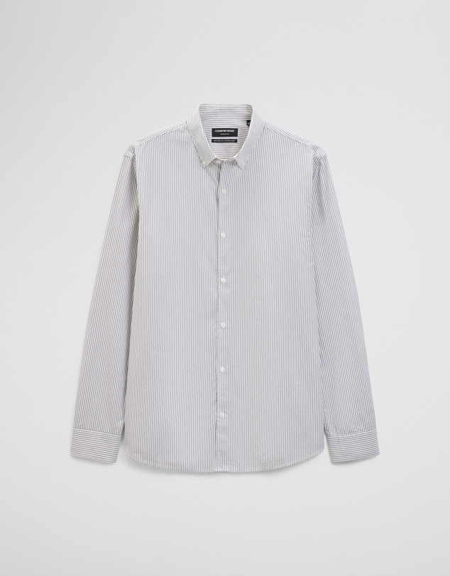 Country Road - Regular Fit Cotton Stripe Shirt