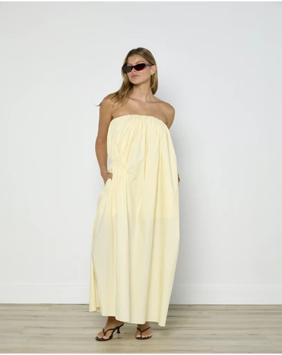 Cirkular - Pre-Loved - Esse Studios Strapless Cotton Dress