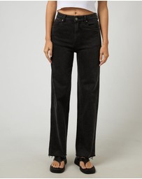 All About Eve - Skye Comfort Jean Washed Black