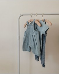 Susukoshi - Denim Mechanic Baby Suit Shorts